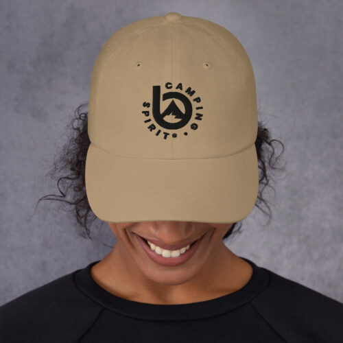 Camping Spirit® Dad-Hat in verschiedenen Farben mit Stick-Logo